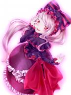 character:shalltear_bloodfallen copyright:overlord_(maruyama) general:1girl general:bonnet general:bow general:dress general:female general:frilled_dress general:frills general:gothic_lolita general:lolita_fashion general:long_hair general:looking_at_viewer general:mahiro_shioneee general:red_eyes general:silver_hair general:smile general:solo medium:high_resolution medium:simple_background medium:white_background tagme technical:grabber // 1500x2000 // 3.0MB