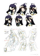 character:albedo copyright:overlord_(maruyama) general:dress general:horns general:sketch general:wings technical:grabber // 1450x2048 // 418.8KB