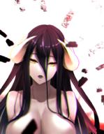artist:limeblock character:albedo copyright:madhouse copyright:overlord_(maruyama) general:bare_shoulders general:black_hair general:breasts general:demon_girl general:erotic general:girl general:gradient_hair general:horn_(horns) general:large_breasts general:long_hair general:looking_at_viewer general:multicolored_hair general:open_mouth general:pink_hair general:tall_image general:yellow_eyes tagme technical:grabber // 775x1000 // 745.8KB
