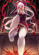 artist:GaiNoob character:shalltear_bloodfallen copyright:overlord_(maruyama) general:1girl general:blood general:candle general:candlestand general:feet general:gothic_lolita general:lolita_fashion general:looking_at_viewer general:no_shoes general:open_mouth general:ponytail general:red_eyes general:signature general:soles general:solo meta:highres technical:grabber // 1000x1414 // 536.7KB