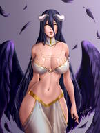 artist:ryoroy character:albedo copyright:overlord_(maruyama) general:areola general:devil general:erect_nipples general:horns general:no_bra general:nopan general:wings technical:grabber // 1250x1650 // 828.0KB
