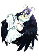 character:albedo technical:grabber unknown:OVERLORD unknown:anime unknown:chibiclo unknown:clover unknown:fanart unknown:kawaii // 1280x1810 // 704.8KB