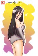 character:albedo copyright:overlord_(maruyama) technical:grabber unknown:Pinup unknown:anime unknown:boobs unknown:fanart unknown:longhair unknown:巨乳 // 700x1038 // 364.0KB