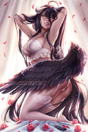 artist:olchas character:albedo copyright:overlord_(maruyama) general:ass general:breasts general:cleavage general:female general:female_only general:garter_belt general:looking_at_viewer general:looking_back general:panties general:solo general:thighhighs tagme technical:grabber // 600x900 // 165.1KB