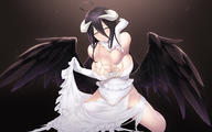 artist:cait character:albedo copyright:overlord_(maruyama) general:dress general:horns general:wallpaper general:wings technical:grabber // 1920x1200 // 797.3KB