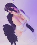 artist:katyuska_moonfox character:albedo general:cosplay tagme // 1654x2048 // 2.4MB