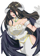 Mangaka:Pixiv_Id_23799022 Series:Overlord character:albedo technical:grabber // 723x1023 // 473.6KB