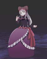 artist:armad character:shalltear_bloodfallen copyright:overlord_(maruyama) general:1girl general:blush general:bonnet general:breasts general:closed_mouth general:dress general:eyebrows_visible_through_hair general:fang general:female_focus general:fingernails general:frilled_dress general:frills general:full_body general:grey_hair general:hands_up general:happy general:light_blush general:long_hair general:long_sleeves general:looking_down general:purple_background general:purple_dress general:red_eyes general:sash general:shiny general:shiny_hair general:small_breasts general:smile general:solo general:standing metadata:highres technical:grabber // 951x1200 // 1.1MB
