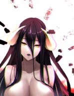 artist:limeblock character:albedo copyright:madhouse copyright:overlord_(maruyama) general:bare_shoulders general:black_hair general:breasts general:demon_girl general:erotic general:girl general:gradient_hair general:horn_(horns) general:large_breasts general:long_hair general:looking_at_viewer general:multicolored_hair general:open_mouth general:pink_hair general:revision general:tall_image general:yellow_eyes tagme technical:grabber // 775x1000 // 744.4KB