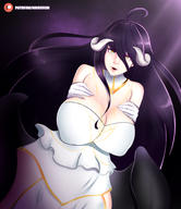 character:albedo technical:grabber unknown:NSFW unknown:OVERLORD unknown:Uncensored unknown:ecchi unknown:hentai unknown:oppai // 1769x2048 // 2.4MB