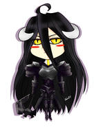 artist:lnl15 character:albedo general:armor general:chibi // 2480x3508 // 498.9KB