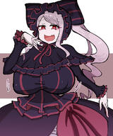 artist:mal3n character:shalltear_bloodfallen copyright:overlord_(maruyama) general:1girls general:big_breasts general:breast_focus general:breasts general:clothing general:cute_fang general:dress general:female general:female_only general:fully_clothed general:gothic_lolita general:huge_breasts general:long_hair general:looking_at_viewer general:open_mouth general:red_eyes general:slit_pupils general:solo general:solo_female general:vampire general:vampire_girl general:white_hair meta:tagme technical:grabber // 690x827 // 365.3KB