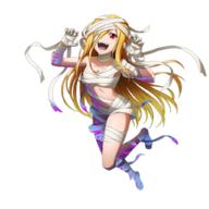 character:evileye copyright:overlord_(maruyama) general:1girl general:bandage_over_one_eye general:bandaged_hand general:bandaged_leg general:bandages general:bandages_around_chest general:bare_shoulders general:barefoot general:blonde_hair general:blood general:blood_on_arm general:blood_on_leg general:bloody_bandages general:collarbone general:long_hair general:looking_at_viewer general:mummy_costume general:navel general:no_bra general:no_panties general:nude general:official_art general:one_eye_covered general:red_eyes general:smile general:solo general:transparent_background general:ultraviolet_light general:vampire technical:grabber // 1024x1024 // 715.3KB