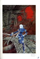 artist:nihei_tsutomu character:cibo copyright:blame! general:1girl general::o general:blue_bodysuit general:bodysuit general:full_body general:industrial_pipe general:looking_to_the_side general:megastructure general:open_mouth general:ruins general:running general:short_hair general:silver_hair general:skin_tight general:solo general:yellow_eyes meta:highres meta:photoshop_(medium) technical:grabber // 1359x1991 // 898.2KB