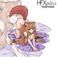 artist:hfxpins character:raphtalia copyright:tate_no_yuusha_no_nariagari general:blanket general:brown_hair general:completely_nude general:naked general:naked_female general:nude general:nude_female general:raccoon_ears general:raccoon_girl general:raccoon_tail general:stretching general:sword technical:grabber // 665x660 // 393.8KB