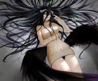 Mangaka:Pixiv_Id_27604060 Series:Overlord character:albedo technical:grabber // 3640x3000 // 3.7MB