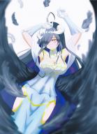 character:albedo tagme technical:grabber unknown:オバロ unknown:オーバーロード unknown:羽 unknown:角 // 1506x2077 // 1.5MB