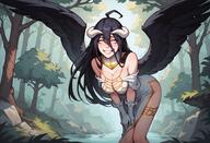 character:albedo copyright:overlord_(maruyama) general:1girls general:ahoge general:bent_over general:cleavage general:dress general:eyes_crossed general:horns general:knees_together_feet_apart general:leaning_forward general:smile general:solo general:succubus general:wings general:yellow_eyes meta:ai_generated technical:grabber // 1824x1248 // 2.3MB