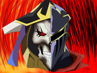 character:ainz_ooal_gown technical:grabber unknown:OVERLORD unknown:magic unknown:warrior unknown:オーバーロード unknown:オーバーロード(アニメ) unknown:モモンガ(オーバーロード) // 1600x1200 // 1.1MB