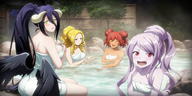 character:albedo character:lupusregina_beta character:shalltear_bloodfallen character:solution_epsilon copyright:overlord_(maruyama) game:overlord:_mass_for_the_dead technical:grabber unknown:4girls unknown:bathing unknown:black_hair unknown:blonde_hair unknown:blue_eyes unknown:highres unknown:multiple_girls unknown:red_eyes unknown:red_hair unknown:silver_hair unknown:tagme unknown:towel unknown:yellow_eyes // 2048x1024 // 1.3MB