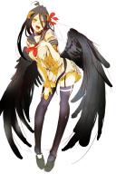 artist:so-bin character:albedo copyright:overlord_(maruyama) general:1girl general:angel_wings general:black_wings general:female general:horns general:open_mouth general:school_uniform general:wings general:yellow_eyes medium:high_resolution tagme technical:grabber // 1000x1500 // 364.2KB
