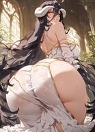 character:albedo copyright:overlord_(maruyama) general:breasts general:demon general:female general:horn general:long_hair general:looking_at_viewer general:smile general:solo general:succubus meta:ai_generated technical:grabber // 832x1152 // 1.2MB