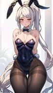 artist:hylian_r34 artist:unstable_diffusion character:shalltear_bloodfallen copyright:overlord_(maruyama) general:belly_button general:belly_button_visible_through_clothing general:black_leotard general:blush general:bunny_costume general:bunny_ears general:bunny_girl general:bunnysuit general:embarrassed general:hip_dips general:leotard general:overlord general:pale-skinned_female general:pale_skin general:playboy_bunny general:pussy_visible_through_clothes general:pussy_visible_through_leotard general:shy general:slim_waist general:thick_thighs general:thick_thighs_save_lives general:thigh_gap general:thin_waist general:tights general:white_hair general:wide_hips meta:absurd_res meta:absurdres meta:ai_generated meta:hd meta:hi_res meta:high_resolution meta:highres meta:self_upload meta:tagme technical:grabber // 2048x3616 // 930.3KB