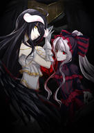 artist:あお character:albedo character:shalltear_bloodfallen // 650x919 // 341.6KB